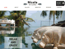 Tablet Screenshot of nisalavillas.com